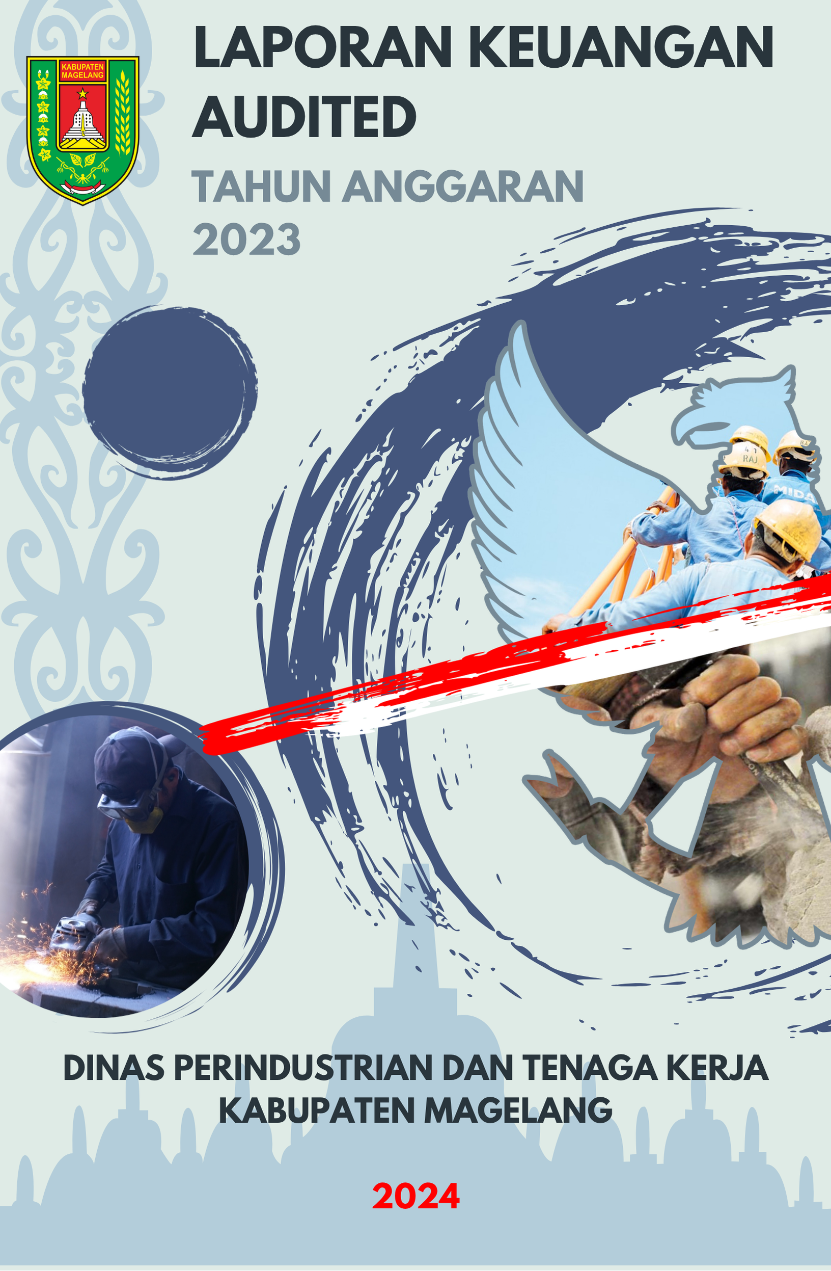 Cover Laporan Keuangan Audited Tahun Anggaran 2023